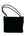 Prada Tessuto Triangle Logo Plate Tote Bag Black (Pre-owned) X7MQ6DD