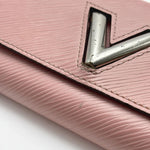 Load image into Gallery viewer, Louis Vuitton Rose Ballerine Epi Twist Wallet (Pre-owned) 8G69DCH

