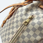 Load image into Gallery viewer, Louis Vuitton Damier Azur Canvas Sperone Backpack Bag (Pre-owned) JH92YX9
