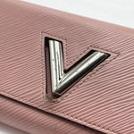Load image into Gallery viewer, Louis Vuitton Rose Ballerine Epi Twist Wallet (Pre-owned) 8G69DCH
