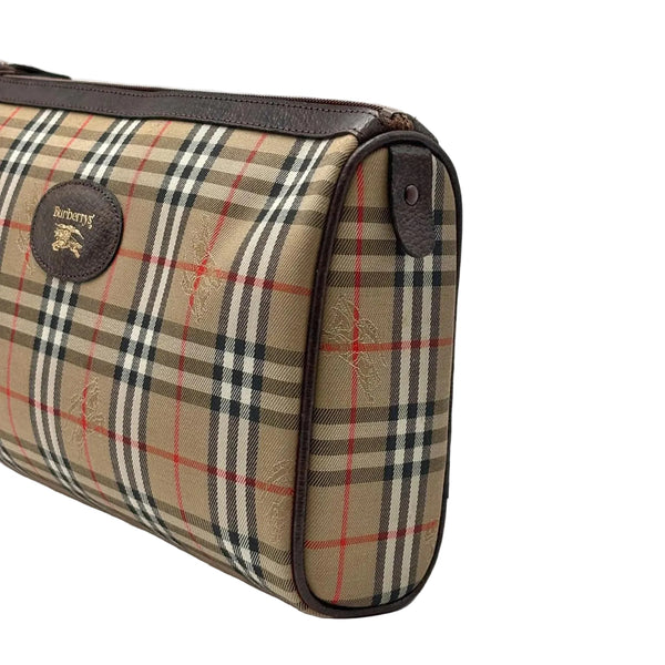 Burberry Vintage Nova Check Clutch Bag (Like new)