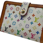 Load image into Gallery viewer, Louis Vuitton White Monogram Multicolore French Purse Wallet (Pre-owned)
