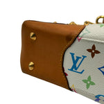 Load image into Gallery viewer, Louis Vuitton White Monogram “Murakami” Judy MM Bag (Pre-owned) G82MBTQ
