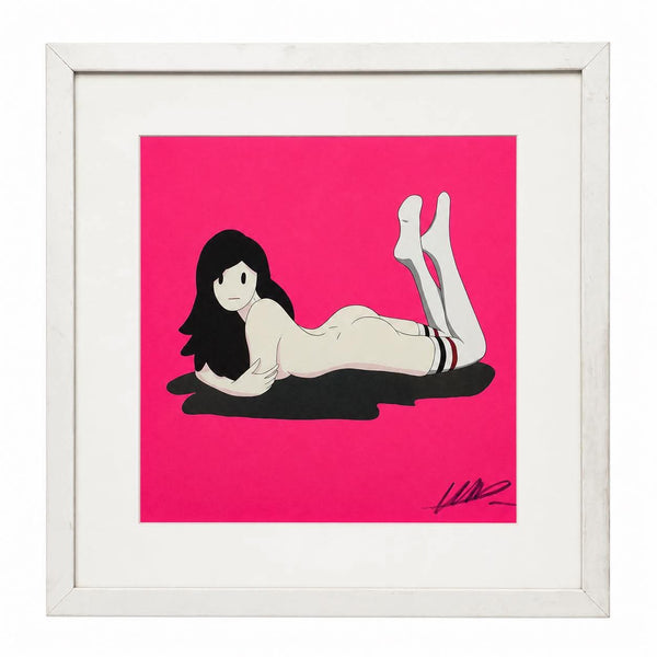 Takeru Amano Venus Autographed Offset Print ICONS Christmas Special Edition 100 (Signed) (Framed)