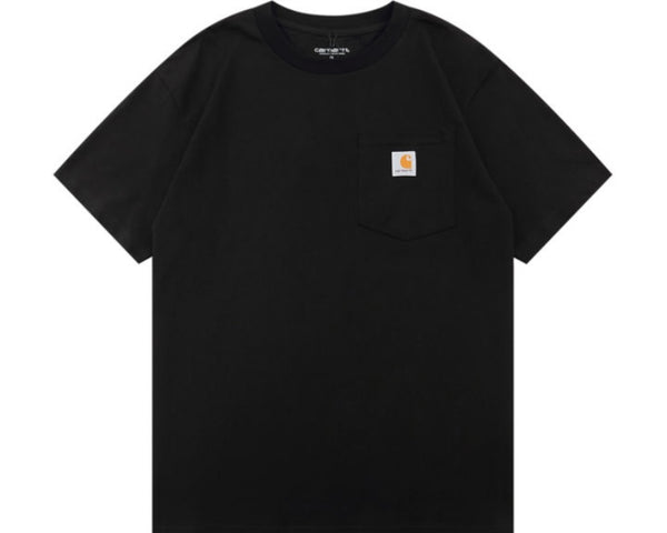 Carhartt Loose Fit Heavyweight Short-Sleeve Pocket T-shirt Black