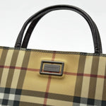 Load image into Gallery viewer, Burberry Nova Check Tote Bag Pvc Beige (Like new)
