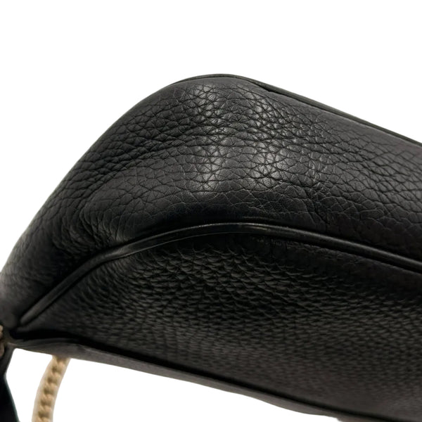 Gucci Soho Chain Leather Crossbody Bag (Pre-owned) 62HRBQ4
