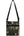 AAPENOW moonface logo crossbody bag Green Camo