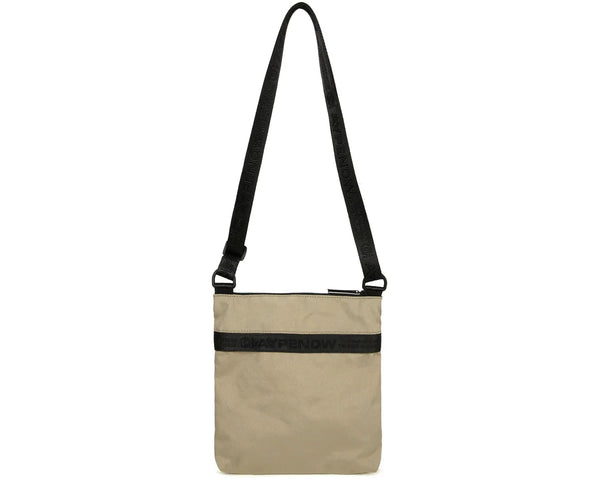 AAPENOW moonface logo crossbody bag Beige
