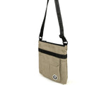 Load image into Gallery viewer, AAPENOW moonface logo crossbody bag Beige
