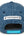 AAPE MOONFACE LOGO CAP BLUE