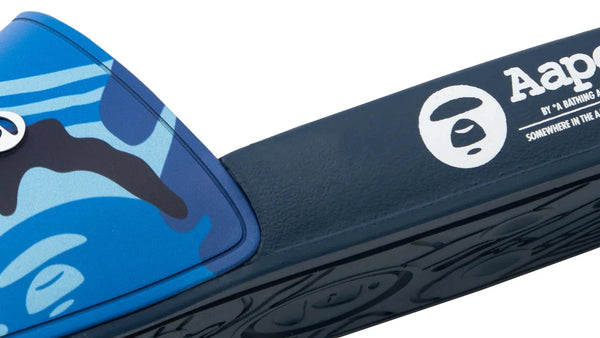 AAPE Blue Camo Slides