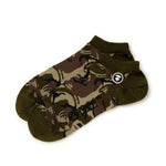 Load image into Gallery viewer, AAPEUNVS moonface Low socks Camo Green
