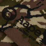 Load image into Gallery viewer, AAPEUNVS moonface Low socks Camo Green
