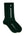 AAPENOW Moonface Logo Socks Dark Green