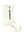 AAPENOW Moonface Logo Socks Ivory