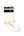 AAPENOW Logo Striped Crew Socks Ivory