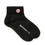 Load image into Gallery viewer, AAPE Moonface Embroidered Ankle Socks Black
