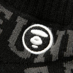 Load image into Gallery viewer, AAPEUNVS moonface Low socks Black/Grey
