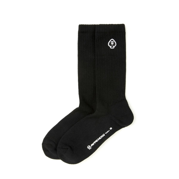 AAPENOW Spades Socks Black