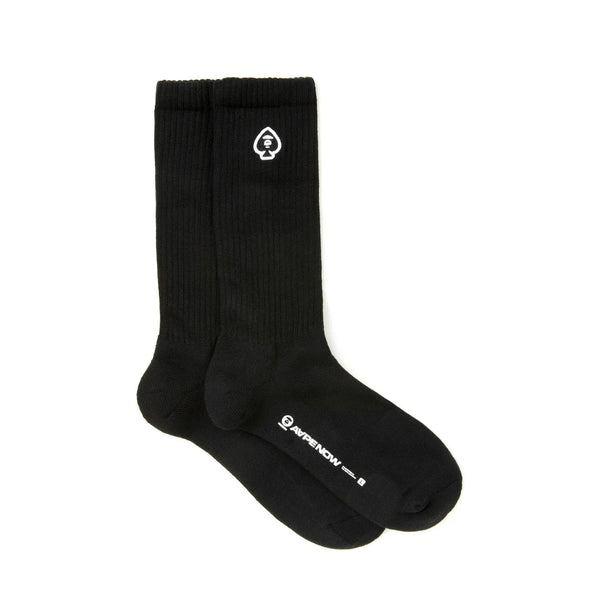 AAPENOW Spades Socks Black