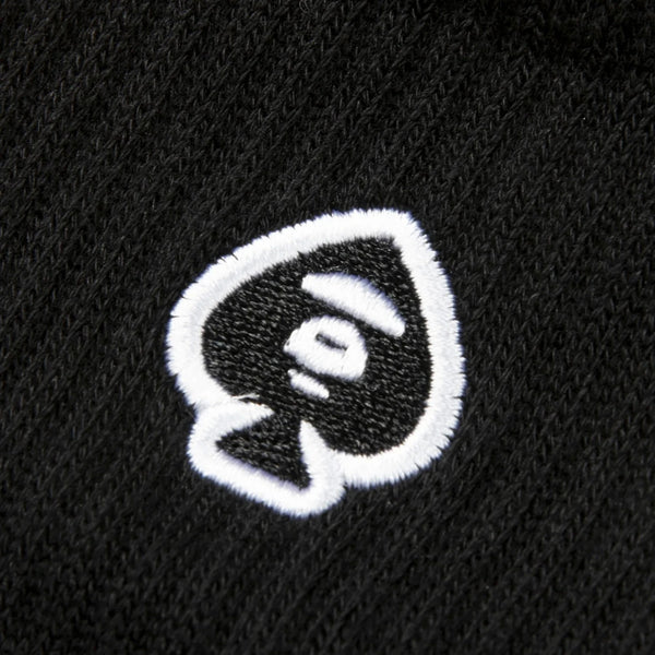 AAPENOW Spades Socks Black