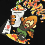 Load image into Gallery viewer, Aape Graphic Print Tee with Aaper Black (AAPTEM10030XR)

