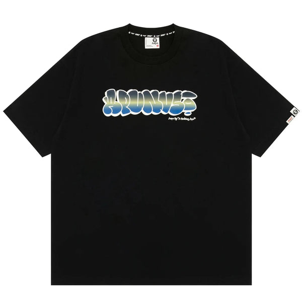 AAPEUNVS Crew Neck Tee Black