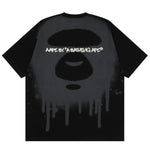 Load image into Gallery viewer, AAPEUNVS Crew Neck Tee Black
