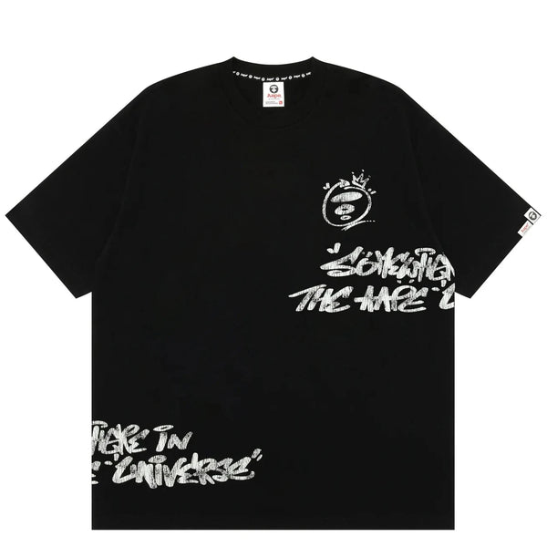 Aape Graphic Tee with Moonface Design (AAPTEM1976XXR)
