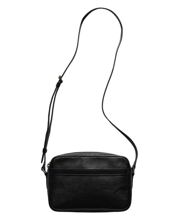 Louis Vuitton Black Epi Leather Noir Trocadero 24 Crossbody Bag (Pre-owned) JK928QX