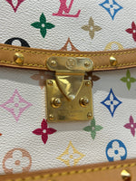 Load image into Gallery viewer, Louis Vuitton Sologne Murakami
Monogram Multicolore White (Pre-Loved)
