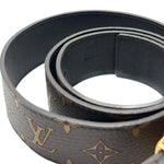 Load image into Gallery viewer, Louis Vuitton x Supreme Initiales Belt 40 MM Monogram Brown Gold (Like new) 4MDHBC7

