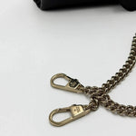 Load image into Gallery viewer, Gucci Interlocking G Shoulder Bag in Black Grained Leather (Like new) 3J4T628
