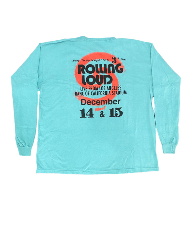 RL Emerald Swirl Pigment Dyed L/S Tee
