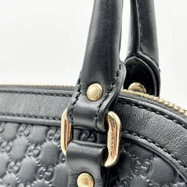 Gucci Microguccissima Dome Bag Small Black (Pre-owned) 6JCRRQY