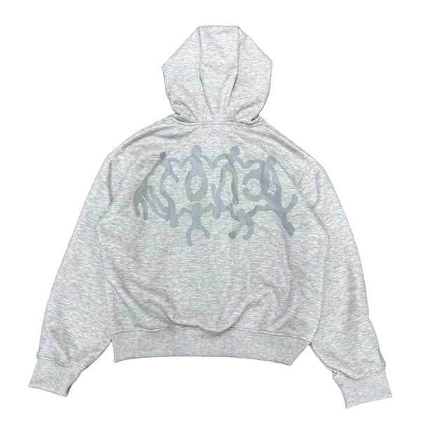 SONO Zip-up Hoodie Grey