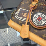 Load image into Gallery viewer, Louis Vuitton Limited Edition Monogram Canvas World Tour Alma BB Bag (Pre-owned)
