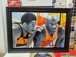 Load image into Gallery viewer, Goat x Black Mamba Painting (Framed)
