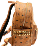 Load image into Gallery viewer, MCM Mini Stark Backpack Brown (Pre-owned)
