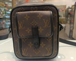 Load image into Gallery viewer, Louis Vuitton Pre-Owned 2021 Christopher Monogram Macassar Shoulder Bag (Pre-owned)
