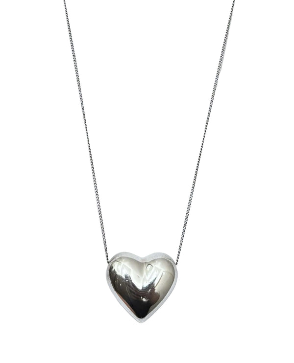 Tiffany & Co. Elsa Peretti Full Heart Pendant Necklace (Vintage)