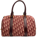 Load image into Gallery viewer, Christian Dior Oblique Boston Bag Bordeaux (Like new) RWTB3HK
