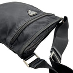 Load image into Gallery viewer, Prada Re-Nylon Messenger Bag Black (Pre-owned)
