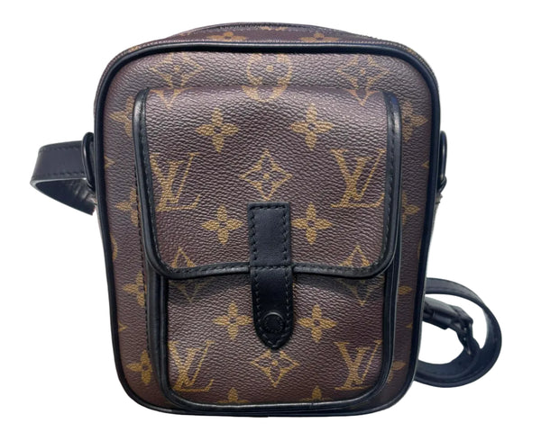 Louis Vuitton Pre-Owned 2021 Christopher Monogram Macassar Shoulder Bag (Pre-owned)