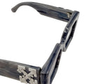 Load image into Gallery viewer, OFF-WHITE Catalina Rectangular Frame Sunglasses Light Grey/Light Grey/White (Pre-owned)
