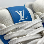 Load image into Gallery viewer, Louis Vuitton x Yayoi Kusama Trainer White Blue (Pre-owned)

