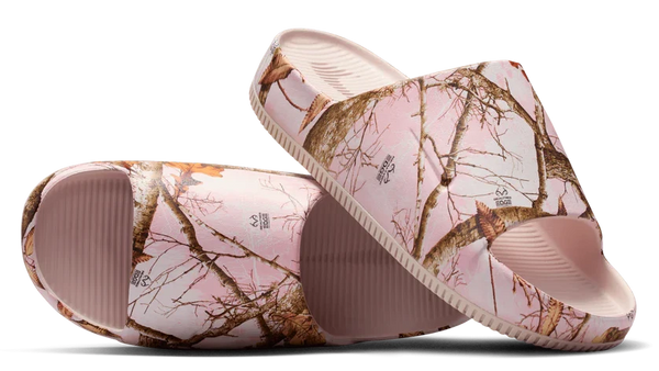 Nike Calm Slide Realtree Camo Silt Red (Women's)