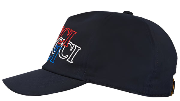 Gucci Black Logo-Embroidered Baseball Cap
