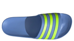 Load image into Gallery viewer, Adidas Adilette Aqua Slides Blue Fusion Lucid Lemon
